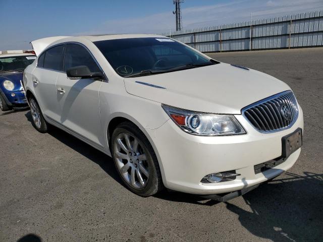 1G4GJ5E32DF200565 - 2013 BUICK LACROSSE T WHITE photo 1