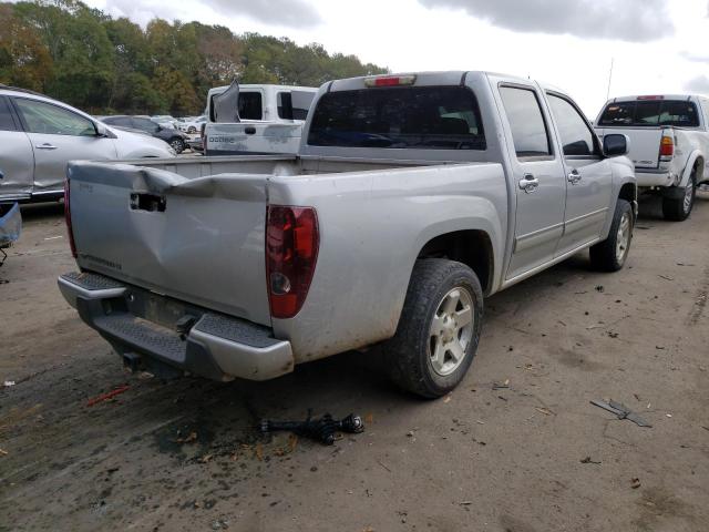 1GCDSCF98C8109220 - 2012 CHEVROLET COLORADO L SILVER photo 4