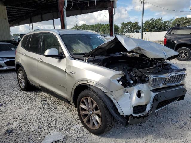 5UXWZ7C56F0F75701 - 2015 BMW X3 SDRIVE2 SILVER photo 1