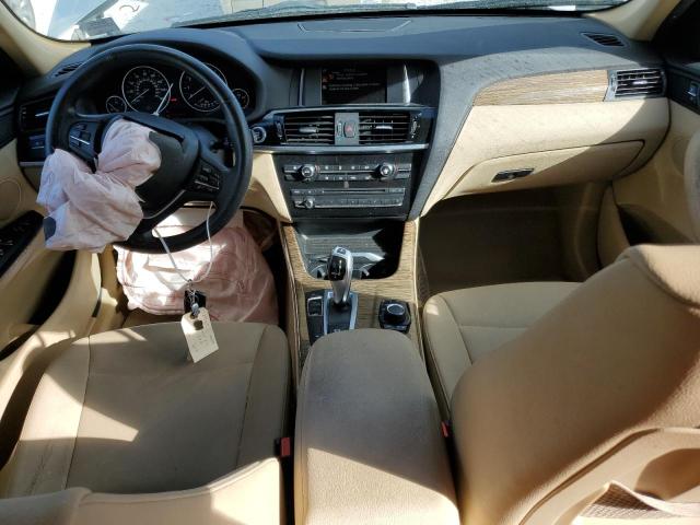 5UXWZ7C56F0F75701 - 2015 BMW X3 SDRIVE2 SILVER photo 9