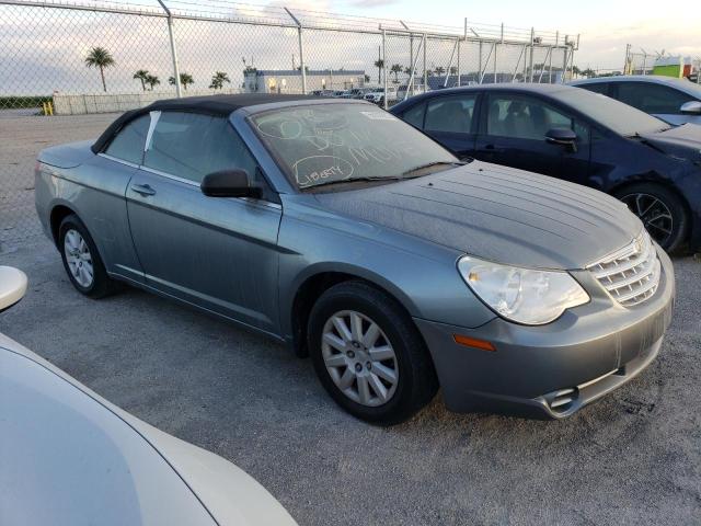 1C3LC45KX8N631041 - 2008 CHRYSLER SEBRING GRAY photo 1