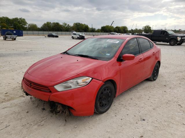 1C3CDFFA0GD816024 - 2016 DODGE DART SXT S RED photo 2