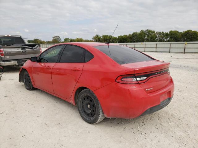 1C3CDFFA0GD816024 - 2016 DODGE DART SXT S RED photo 3