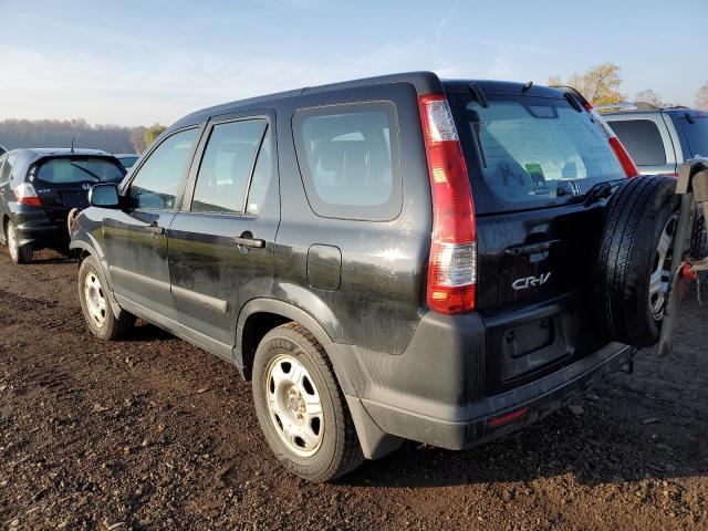 SHSRD685X6U402593 - 2006 HONDA CRV BLACK photo 3