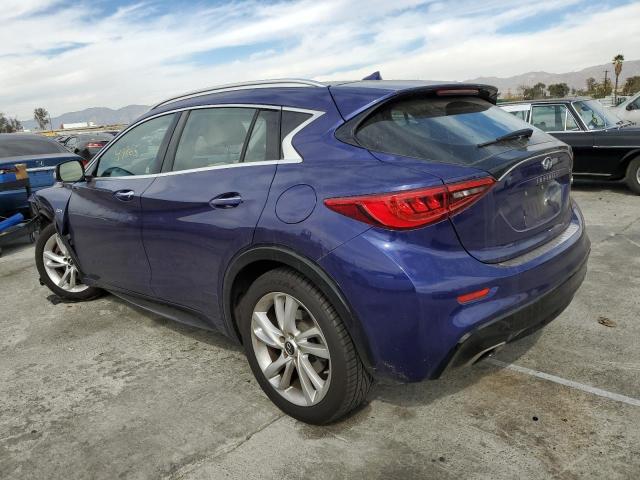 SJKCH5CPXHA022876 - 2017 INFINITI QX30 BASE BLUE photo 3