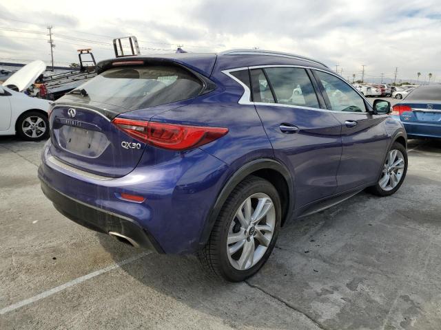 SJKCH5CPXHA022876 - 2017 INFINITI QX30 BASE BLUE photo 4