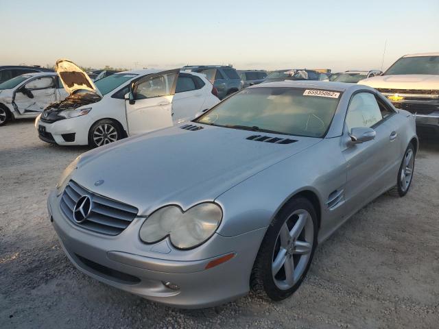 WDBSK75F64F081449 - 2004 MERCEDES-BENZ SL 500 SILVER photo 2