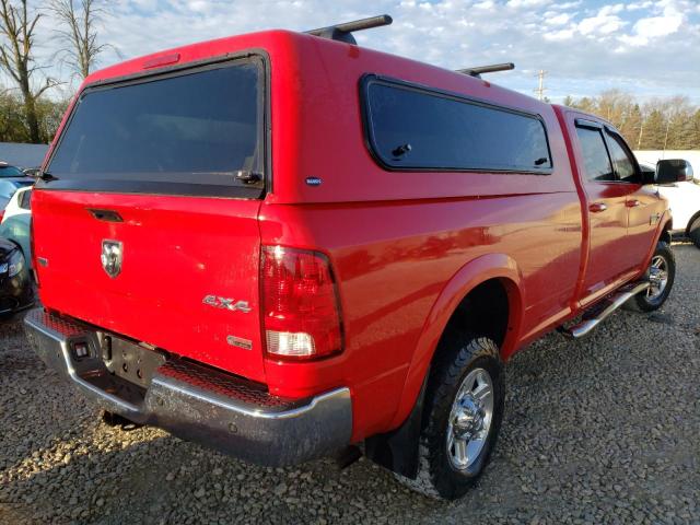 3C63D3JLXCG327931 - 2012 DODGE RAM 3500 L RED photo 4