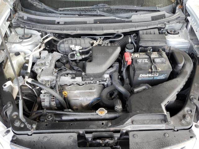 JN8AS5MT6FW671344 - 2015 NISSAN ROGUE SELE SILVER photo 7