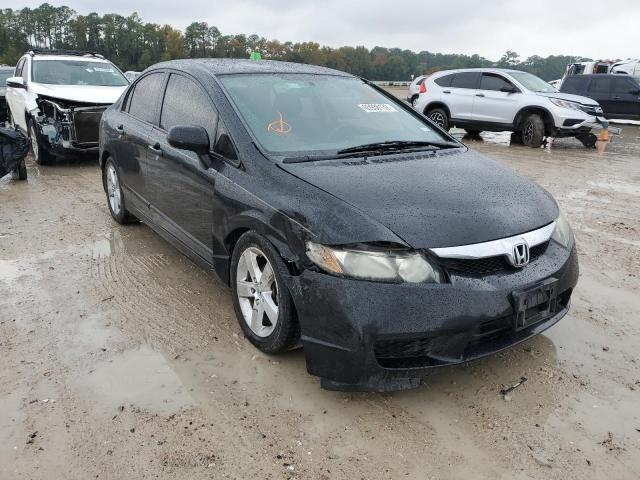 2HGFA1F69AH507647 - 2010 HONDA CIVIC LX-S BLACK photo 1