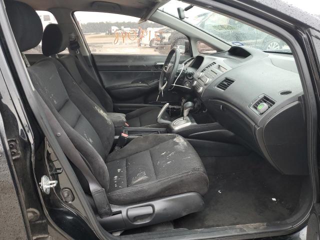 2HGFA1F69AH507647 - 2010 HONDA CIVIC LX-S BLACK photo 5