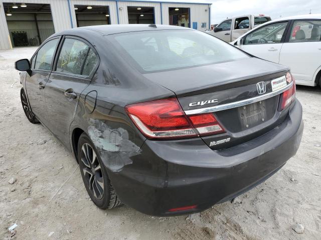 19XFB2F96DE023074 - 2013 HONDA CIVIC EXL Qara foto 3