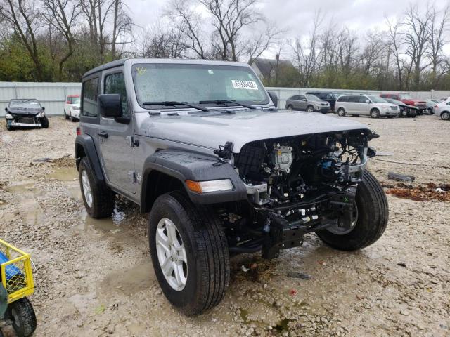 1C4HJXAG9MW586012 - 2021 JEEP WRANGLER S SILVER photo 1
