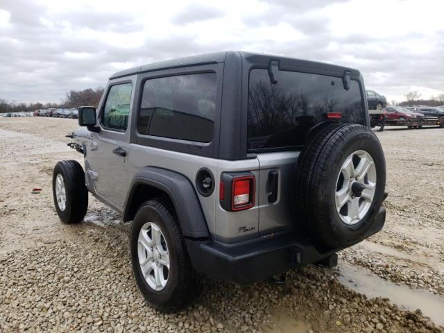 1C4HJXAG9MW586012 - 2021 JEEP WRANGLER S SILVER photo 3