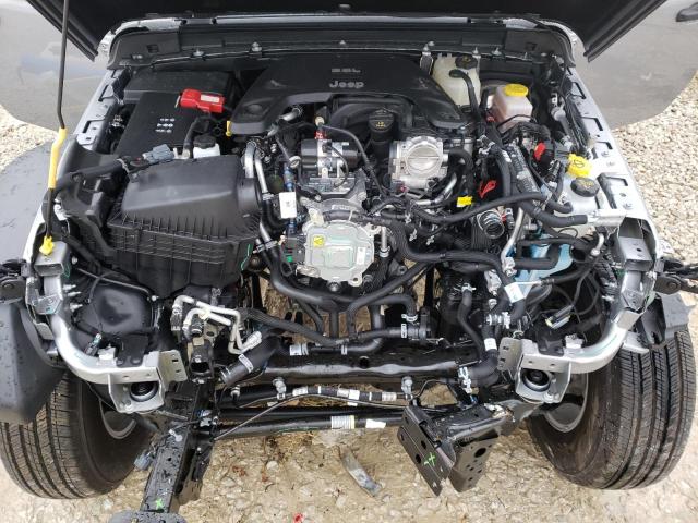 1C4HJXAG9MW586012 - 2021 JEEP WRANGLER S SILVER photo 7