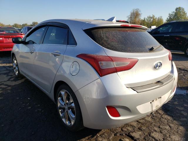 KMHD35LH8EU198605 - 2014 HYUNDAI ELANTRA GT SILVER photo 3