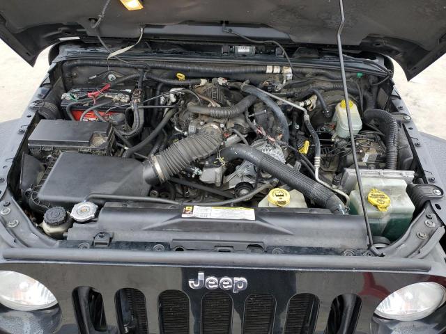 1J4GB59137L112229 - 2007 JEEP WRANGLER S 黑色 照片 12