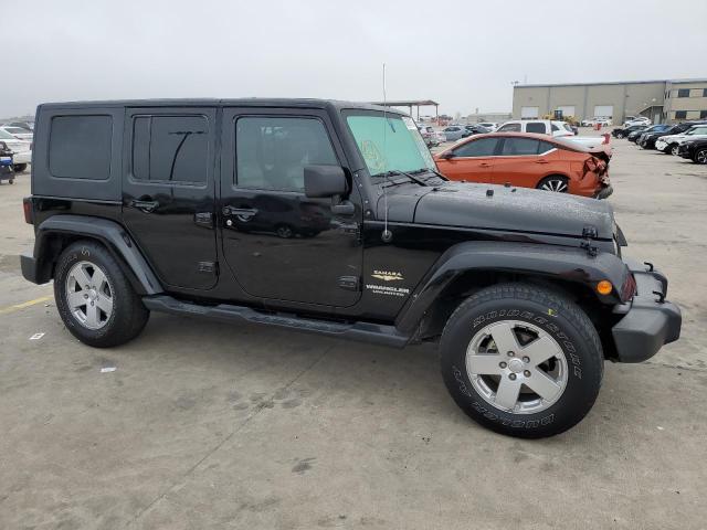 1J4GB59137L112229 - 2007 JEEP WRANGLER S 黑色 照片 4