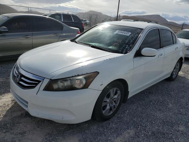 1HGCP2F61BA052509 - 2011 HONDA ACCORD SE WHITE photo 2