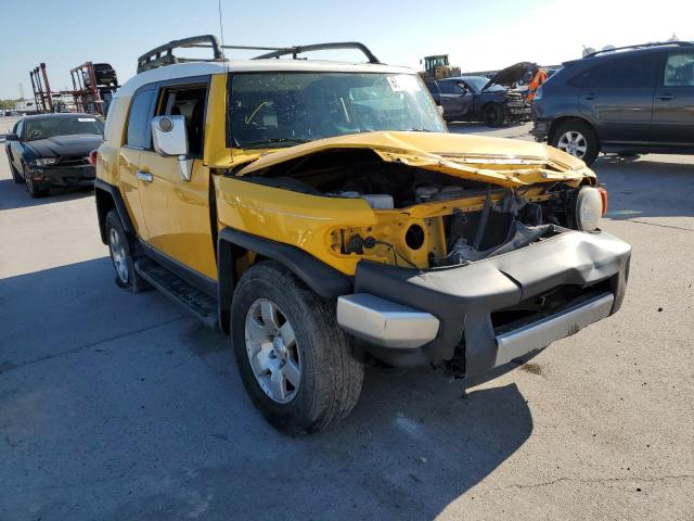 JTEZU11F970002680 - 2007 TOYOTA FJ CRUISER YELLOW photo 1