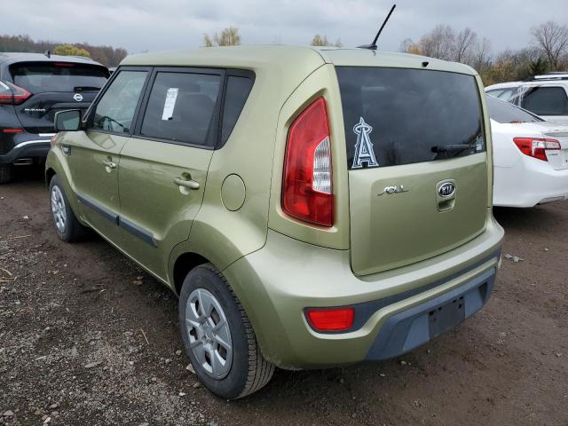 KNDJT2A51C7388692 - 2012 KIA SOUL GREEN photo 3