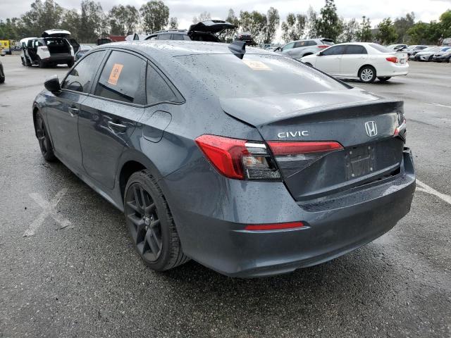 2HGFE2F5XNH525792 - 2022 HONDA CIVIC SPOR 灰色 照片 3