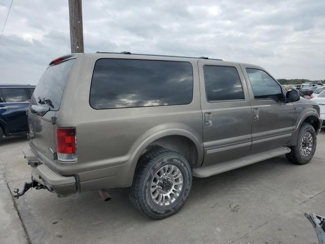 1FMNU43S63EB12125 - 2003 FORD EXCURSION GRAY photo 3