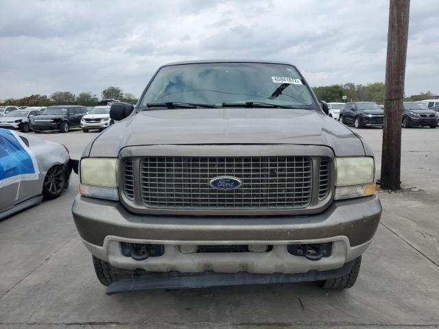 1FMNU43S63EB12125 - 2003 FORD EXCURSION GRAY photo 5