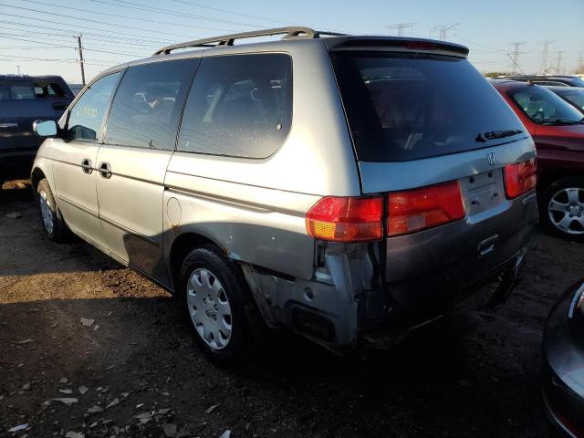 2HKRL1852YH518470 - 2000 HONDA ODYSSEY LX GRAY photo 3