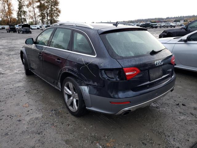 WA1UFAFL2DA252365 - 2013 AUDI A4 ALLROAD BLUE photo 3