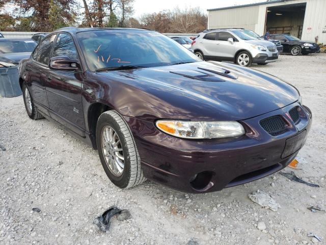 1G2WR52152F208558 - 2002 PONTIAC GRAND PRIX მუქწითელი ფოტო 1