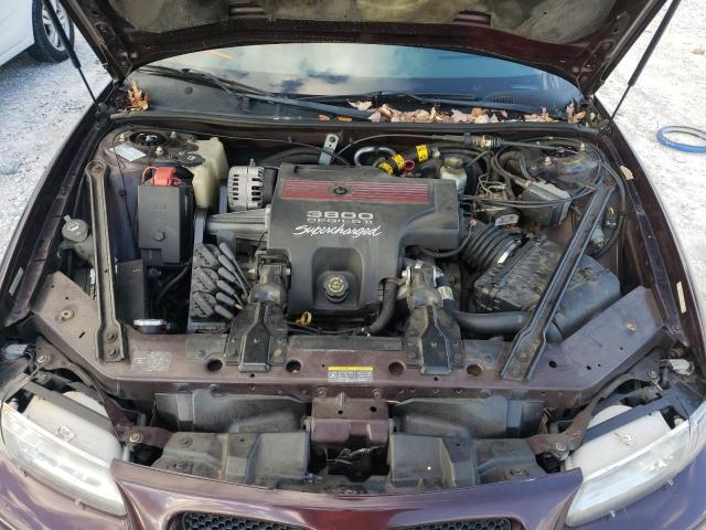 1G2WR52152F208558 - 2002 PONTIAC GRAND PRIX მუქწითელი ფოტო 7