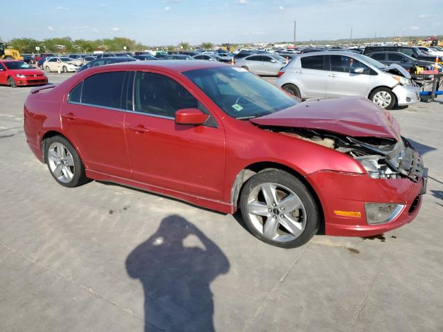 3FAHP0KC7BR178213 - 2011 FORD FUSION SPO RED photo 4