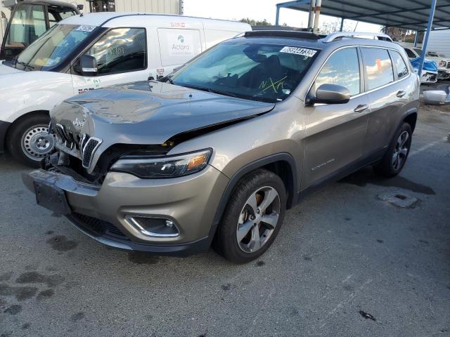 1C4PJLDX3KD194135 - 2019 JEEP CHEROKEE L GRAY photo 2