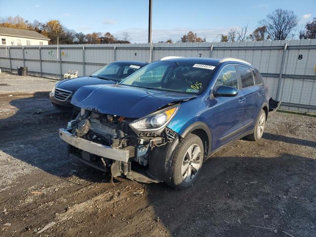 KNDCB3LC0J5109139 - 2018 KIA NIRO FE BLUE photo 2