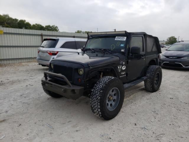 1C4AJWBG7CL236632 - 2012 JEEP WRANGLER S BLACK photo 2