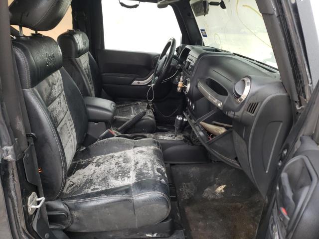 1C4AJWBG7CL236632 - 2012 JEEP WRANGLER S BLACK photo 5