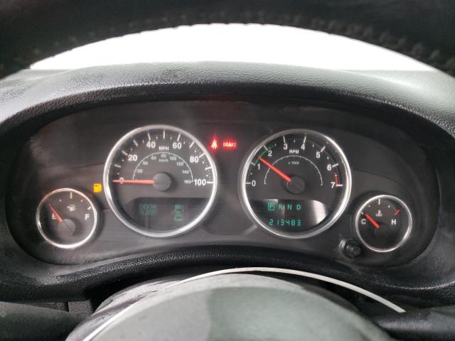 1C4AJWBG7CL236632 - 2012 JEEP WRANGLER S BLACK photo 8