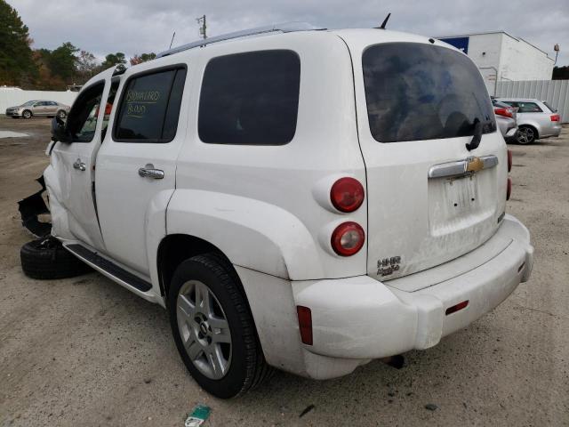 3GNBABFW8BS654356 - 2011 CHEVROLET HHR LT WHITE photo 3