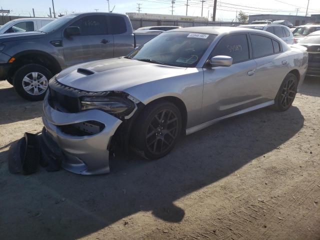 2C3CDXCT5HH585136 - 2017 DODGE CHARGER R/ GRAY photo 2