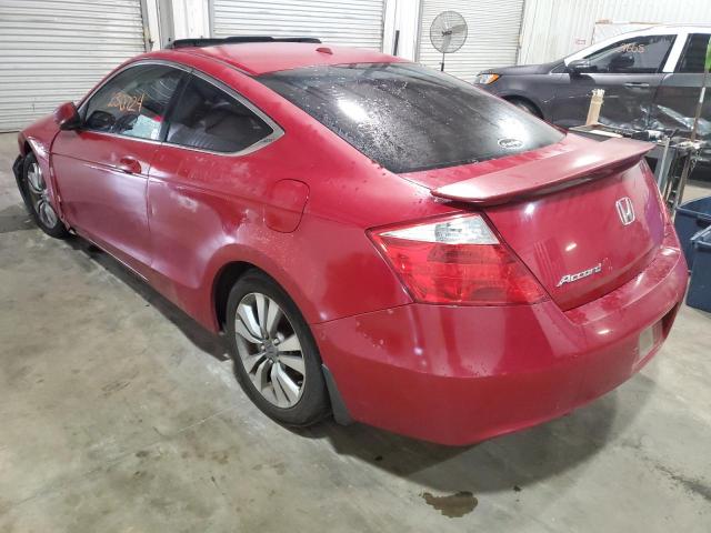 1HGCS12869A010623 - 2009 HONDA ACCORD EXL RED photo 3