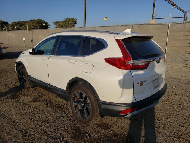 2HKRW2H91JH684338 - 2018 HONDA CR-V TOURI WHITE photo 3