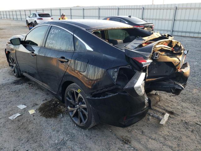 2HGFC2F81LH583366 - 2020 HONDA CIVIC SPOR 黑色 照片 3