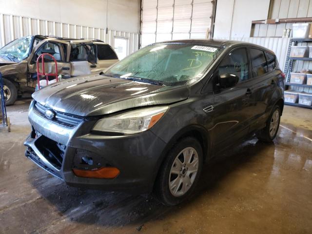 1FMCU0F70GUC41755 - 2016 FORD ESCAPE S GRAY photo 2