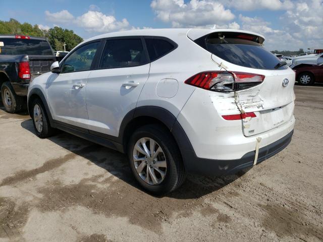 KM8J2CA47KU954303 - 2019 HYUNDAI TUCSON SE WHITE photo 3