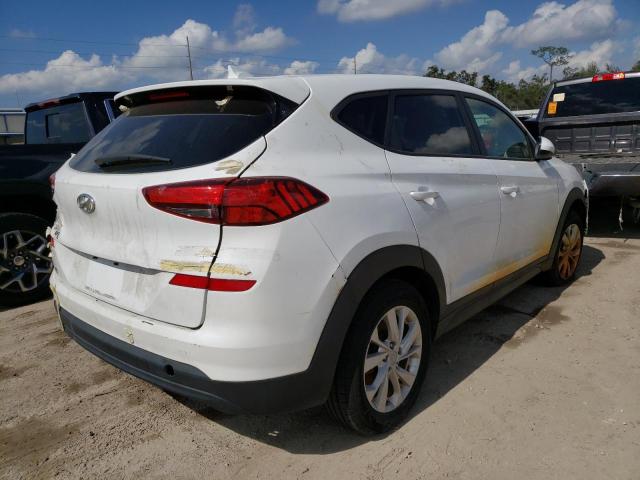 KM8J2CA47KU954303 - 2019 HYUNDAI TUCSON SE WHITE photo 4