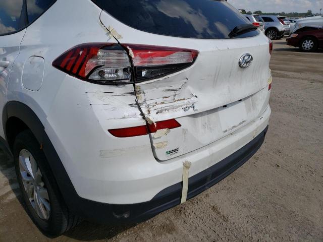 KM8J2CA47KU954303 - 2019 HYUNDAI TUCSON SE WHITE photo 9