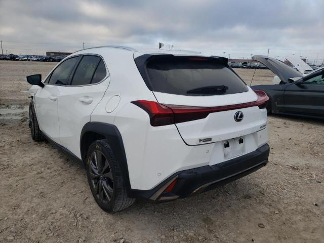 JTHY3JBH0K2018491 - 2019 LEXUS UX 200 WHITE photo 3