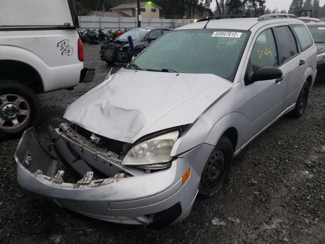 1FAHP36N46W111133 - 2006 FORD FOCUS ZXW SILVER photo 2