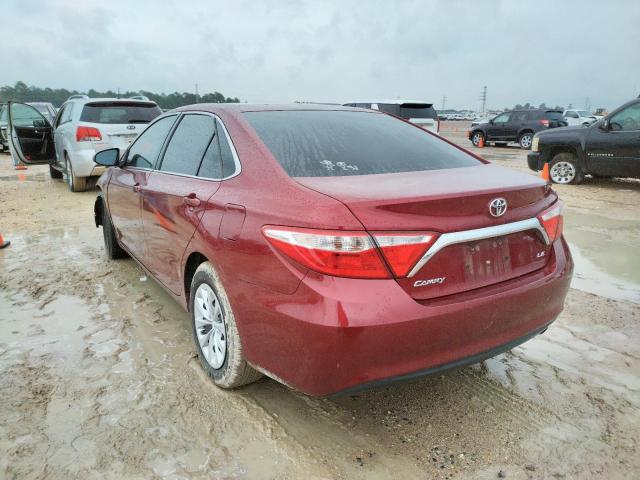 4T1BF1FK5FU929717 - 2015 TOYOTA CAMRY LE ბურგუნდია ფოტო 3